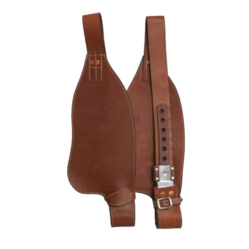 Showman Smooth Leather Replacement Fenders Pair Pony Size - color: Medium
