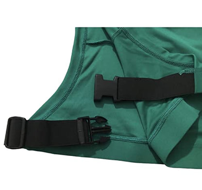 Majestic Ally Premium 4-Way Stretch Spandex/Elastane Horse Shoulder Guard for and Protection, Large, Turquoise - color: Turquoise