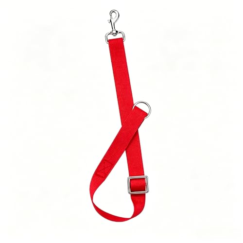 1 Pack Adjustable Nylon Horse Bucket Hanger Strap, Hay Net Water Feed Holder, Heavy Duty Barn Stall Hanging Strap