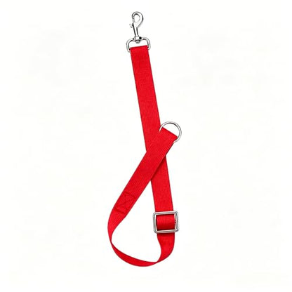 1 Pack Adjustable Nylon Horse Bucket Hanger Strap, Hay Net Water Feed Holder, Heavy Duty Barn Stall Hanging Strap