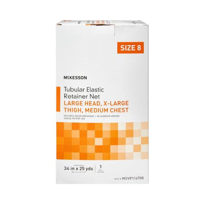 McKesson Tubular Elastic Retainer Net Dressing, Large, 34 in x 25 yd, 1 ct - size: Size 8 1 Count