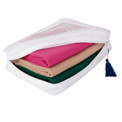 The Cashmere Choice Cashmere Storage Bags for Clothes, Sweaters, Scarves – 100% Cotton Garment Bag – Standard Size - size: Single Pack Standard