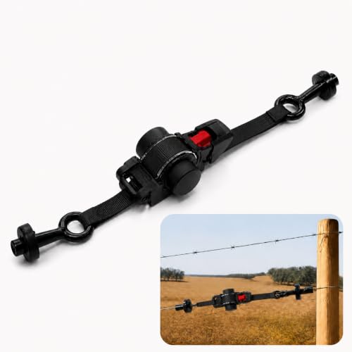 Retractable Fence Barbed Wire Stretcher Tool，11.5' STRP Dual-Mode - color: Black