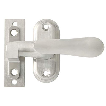 Alise Flip Latch Lock 360 Degree Swinging Gate Latches Door Lock,Brushed - color: Brushed, size: Large Size
