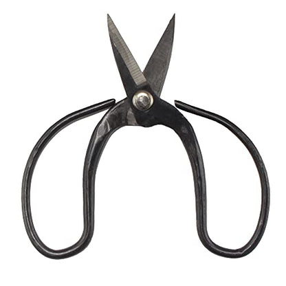 BambooMN Bonsai 7" Heavy Duty Butterfly Shear - 3 Pieces - color: 7" Heavy Duty Butterfly Shear, size: 3