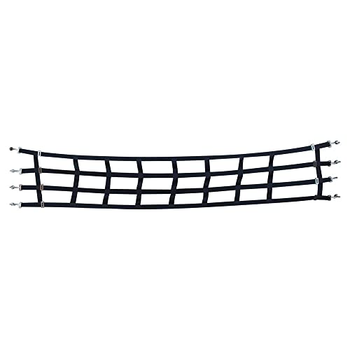 Dura-Tech Web Aisle Guard | Color Black | Adjustable Size | Wide Web Straps | Provides Safety | Comes Complete with Accessories | Ideal for Hot Weather - color: Black