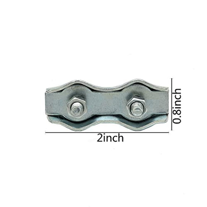 M5 Poly Rope Connectors for Electric Fences Wires, 10 Count