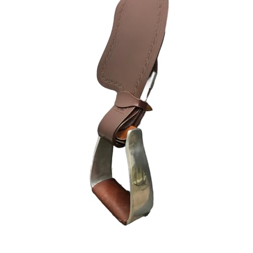 Tahoe TackWestern Stirrups - color: Medium Oil, size: Adult