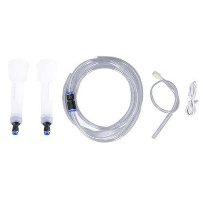 Cow Milker Machine for Cows - 2L Portable Goat Milker Pump, Rechargeable Plug in Pulsating Vacuum Milker with 5 Levels Suction