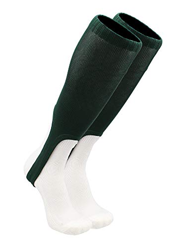 TCK 9 Inch Solid Baseball Stirrups - Adult and Youth - color: Dark Green, size: Medium