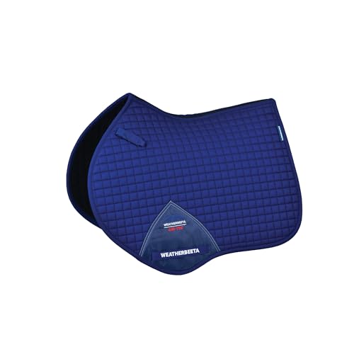 WeatherBeeta Prime Air-Tec Jump Shaped Saddle Pad - color: Cobalt, size: Large