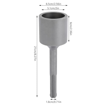 T-Post Driver Attachment Fits Standard Steel Posts for Construction Work