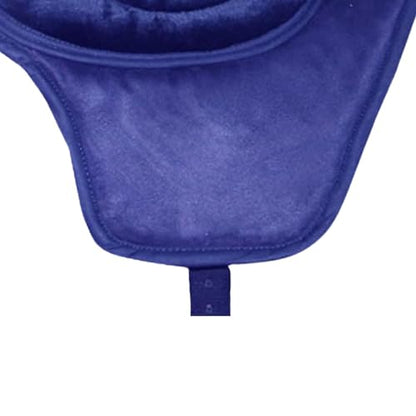 Intrepid International Comfort Plus Western Bareback Saddle, Anti-Slip Horse Saddle Pad, Bareback Pad w/Girth, Trail & Leisurely Riding, Horse Saddle Pads - color: Navy