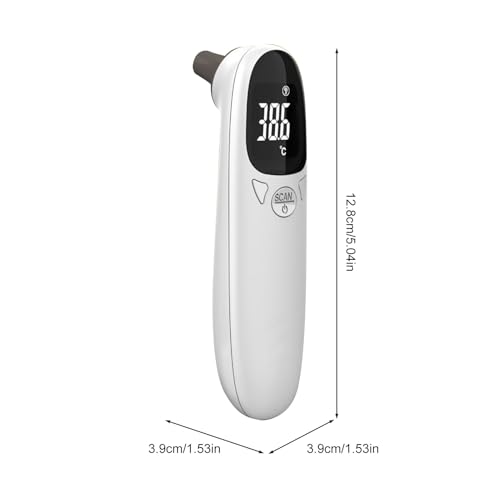 Non Contact Pet Temperature Reader Infrared Pet Health Scanner Quick Check Tool for Cat and Dog Portable Gauge Instant Thermograph for Livestocks Pigs Dogs Cattle Health Cats Indoor Horse