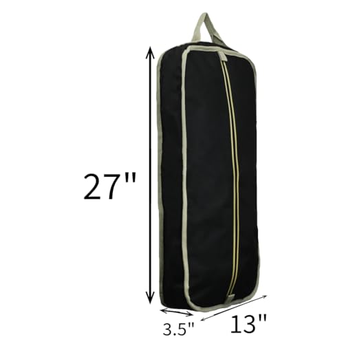 Derby Originals Padded 3 Layered Halter Bridle Carry Bags For Horse Tack- Keeps Tack Clean & Dry - color: Black