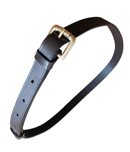 Leather Neck Grab Strap – Horse Riding Balance Aid for Pony, Cob & Full Size