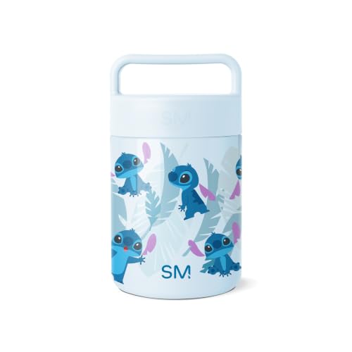 Simple Modern Disney Insulated Food Jar with Handle | 12oz | Lilo & Stitch | Provision Stainless Steel Food Jar, Lunch Container | Leak Proof for Adults, Smoothie Bowl, Soup | Tropical Stitch - color: Disney: Tropical Stitch, size: 12 Ounces