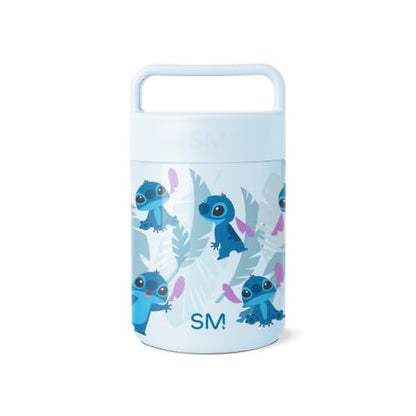 Simple Modern Disney Insulated Food Jar with Handle | 12oz | Lilo & Stitch | Provision Stainless Steel Food Jar, Lunch Container | Leak Proof for Adults, Smoothie Bowl, Soup | Tropical Stitch - color: Disney: Tropical Stitch, size: 12 Ounces