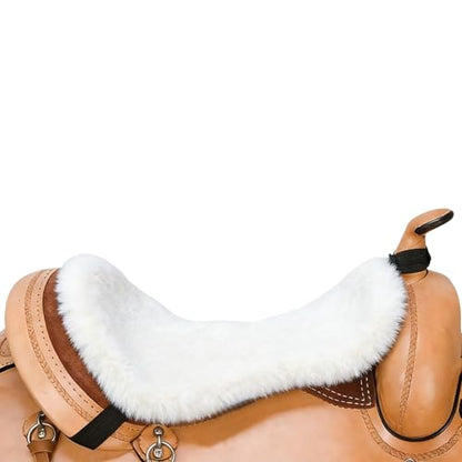 Saddle Cushion, Plush Saddle Cushion, Helps with Stability and Cushioning During Equestrian Riding