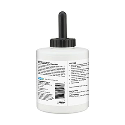 Farnam Horseshoer's Secret Deep-Penetrating Hoof Oil for Horses,Conditions Dry Hooves and Prevents Cracks,Splits and Contracted Heels,Contains Avocado Oil,32 Oz.,(Pack of 2) - size: 32 Ounces (Pack of 2)