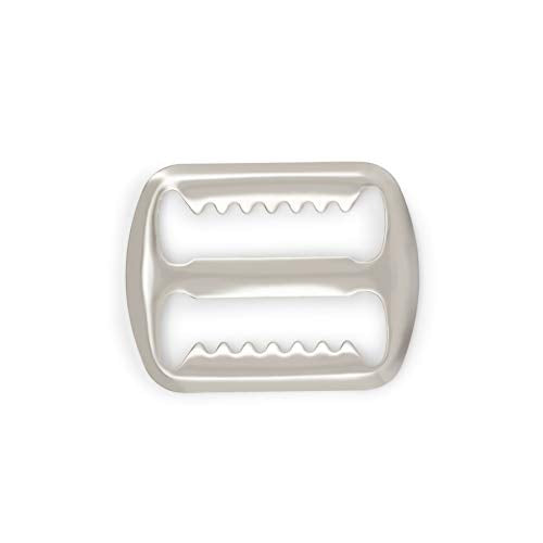 Dritz 2-65 Vest Buckles, Nickel, 3/4-Inch 2-Count - color: Nickel