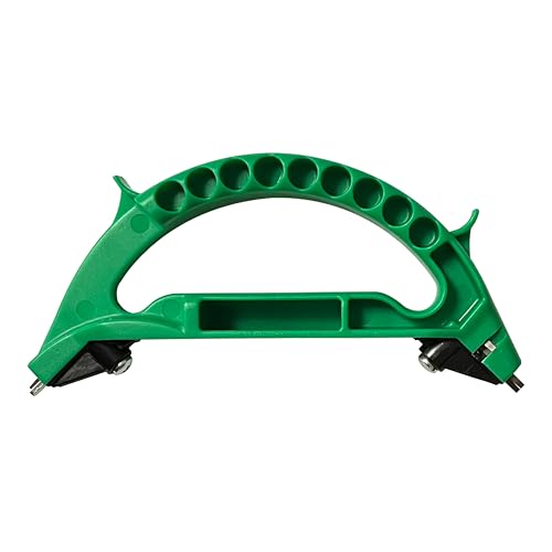 AccuSharp All-in-One Sharpener, All Purpose Sharpener for Knives, Scissors, Garden Tools, Sharpens & Restores Serrated Knives, Cleavers, Axes, Machete, Green - color: Green