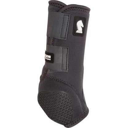 Classic Equine Flexion by Legacy2 Support Boots, Front (Charcoal, Small) - color: Charcoal, size: Small