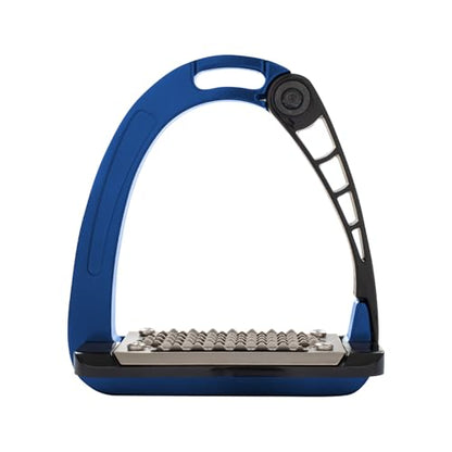 Acavallo Alupro Junior Stirrups, One Size, Black, Set of 2 - color: Blue