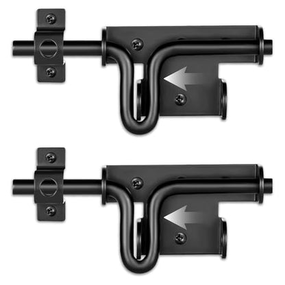 Slide Bolt Gate Latch, 2 Pack Heavy Duty Slide Latches - size: 2 Pack