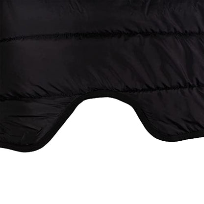 V-Free Nylon Blanket Liner for Horses | Deep V Closed Front | Customizable Neck Size | Insulated Warmth & Breathability - size: 68