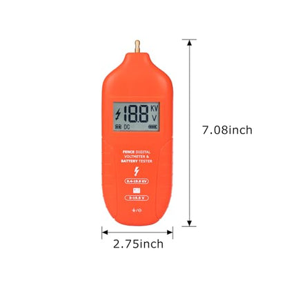 Electronic Fence Voltage Tester and Digital Fault Finder, Maximum 19.9kv