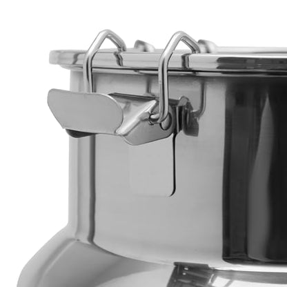 10L/2.64Gal Milk Can with Faucet, Stainless Steel Milk Can with Lid Milk Jug Milk Transport Container Wine Pail Bucket Bottle Stainless Steel Milk Bucket with Sealed Lid for Grain Wine Liquid
