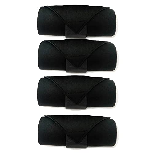 Shires ARMA Standing Bandages (12' Set of 4, Black) - color: Black, size: 12' Set of 4