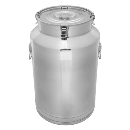 Milk Can with Spout, 20-Gallon Milk Jug Container with Sealed Lid - size: 2560 Ounces