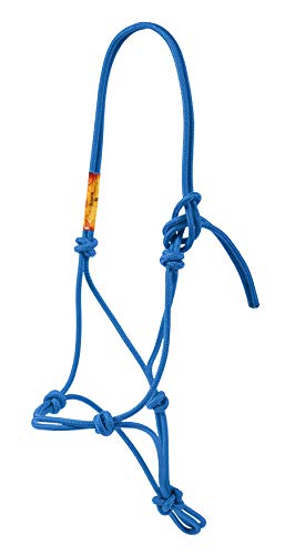 Downunder Horsemanship Rope Halter - color: Blue, size: Foal