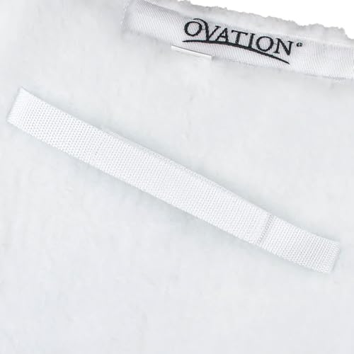 Ovation Fleece Hunter Saddle Pad with Quilted Lining | Durable Contoured Close Contact Jumping Pad for Wither & Spine Relief | Horse Tack for Equestrian Sports - size: 16 in - 16.5"
