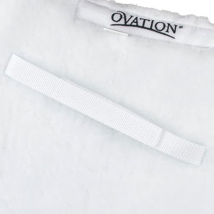 Ovation Fleece Hunter Saddle Pad with Quilted Lining | Durable Contoured Close Contact Jumping Pad for Wither & Spine Relief | Horse Tack for Equestrian Sports - size: 16 in - 16.5"