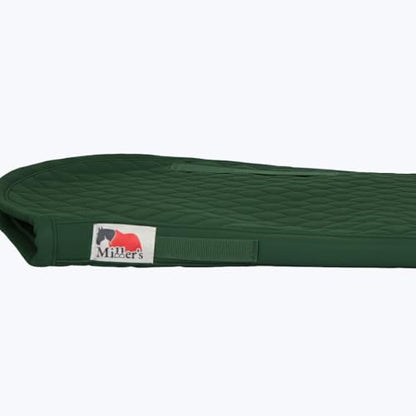TuffRider Miller's All Purpose Saddle Pad - color: Hunter Green