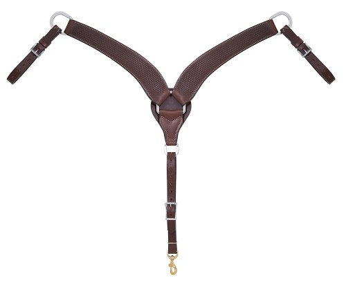 Weaver Leather Basin Cowboy Collection - style: Roper Breast Collar