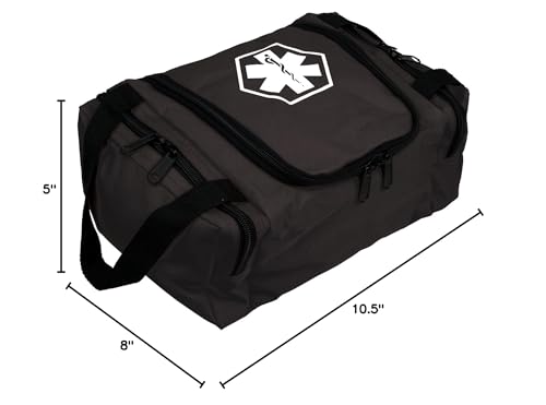 Dixie EMS Dixigear Empty First Responder II Bag 10.5" x 5" x 8" - Tactical Black - color: Tactical Black