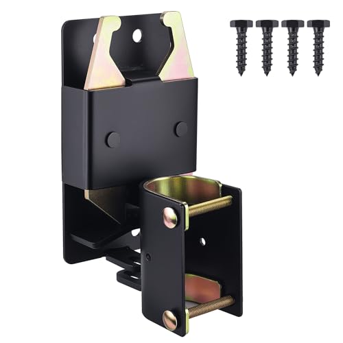 2-Way Farm Gate Latch, Heavy Duty Fence Latch for Metal Tube Gates