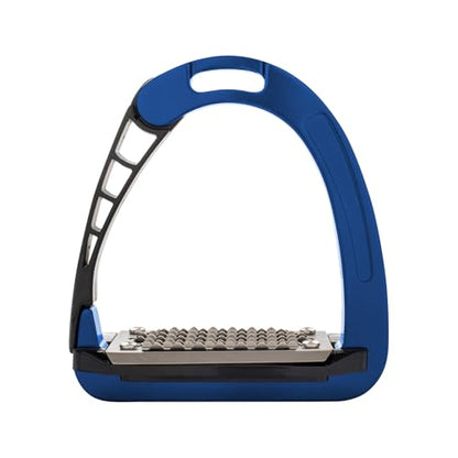Acavallo Alupro Junior Stirrups, One Size, Black, Set of 2 - color: Blue