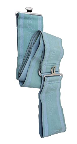 Horse Blanket Sheet Cooler Adjustable Elastic Surcingle Strap Blue 403EE01SB - color: Light Blue