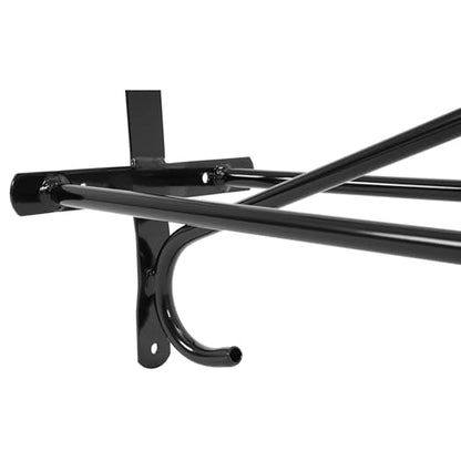 4Pcs Saddle Rack Wall Mounted 22.3 x 11.1 x 8.6 Inch for Horse - size: 4Pieces