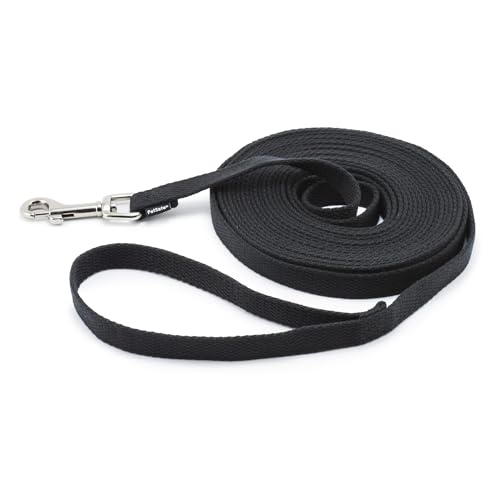 PetSafe Cotton Training Lead, 5/8" x 20', Black, Model:CTLD-5/8-X-20 - size: 5/8" X 20'