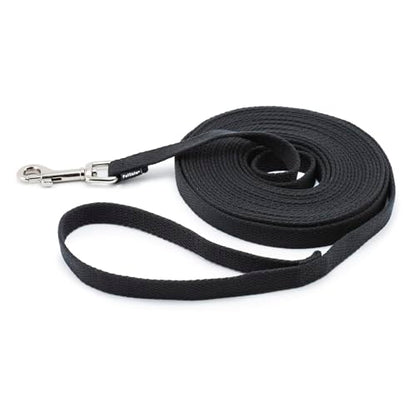 PetSafe Cotton Training Lead, 5/8" x 20', Black, Model:CTLD-5/8-X-20 - size: 5/8" X 20'