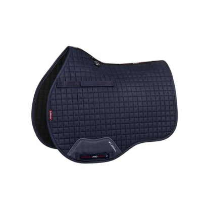 LeMieux General Purpose Suede Square Saddle Pad - English Saddle Pads for Horses - Equestrian Riding Equipment and Accessories (Navy - Large)