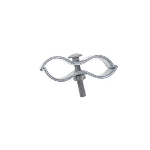 10 Set Chain Link Fence Clamps 1-5/8" Dog Kennel Panel Clamp for Round Pipe Frame