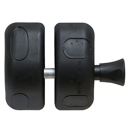 National Hardware MagnaLatch Side Pull, 2-3/4", Polymer, Adjustable, Black