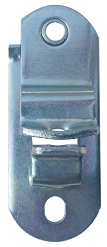 Trailer Door & Ramp Locking Hasp -3.75" Mounting- Cam Lock Latch Keeper -Zinc- Made in THE USA - size: 3.75" Center to Center Mounting